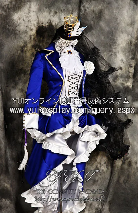 Костюм черного Батлера для косплея с шляпой 11 | Тематическая одежда и униформа