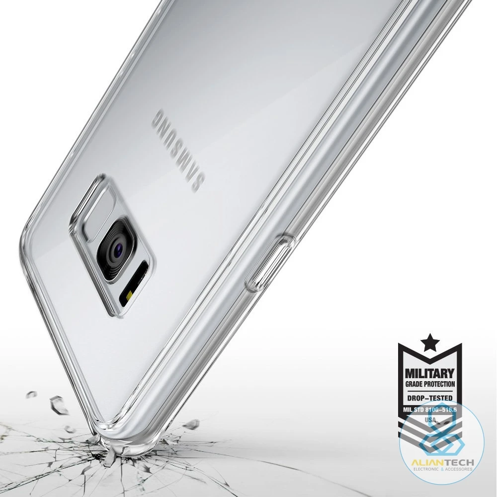 Ringke Fusion чехол для Galaxy S8/S8 плюс ясно сзади Панель Mil-Класс падение доказательство