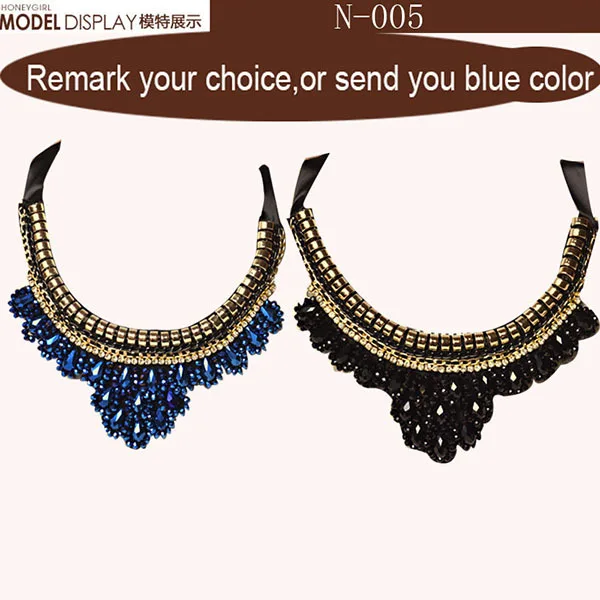 Модные хрустальные бусы очаровательное колье популярные плетеная веревка