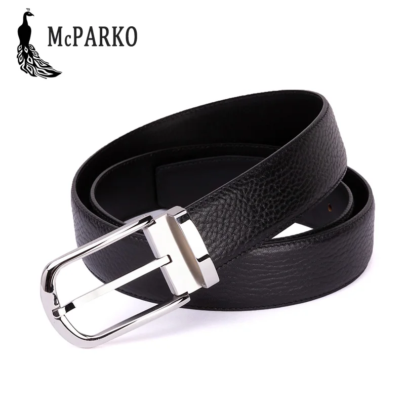 Silver C Black Belt Ремень мужской Нержавеющая сталь Пряжка Для мужчин кожаный ремень роскошные Бизнес пояс из натуральной кожи harajuku торжественное платье ремня Упаковка подарков ремень мужской натуральная кожа - Цвет: Silver C Black Belt