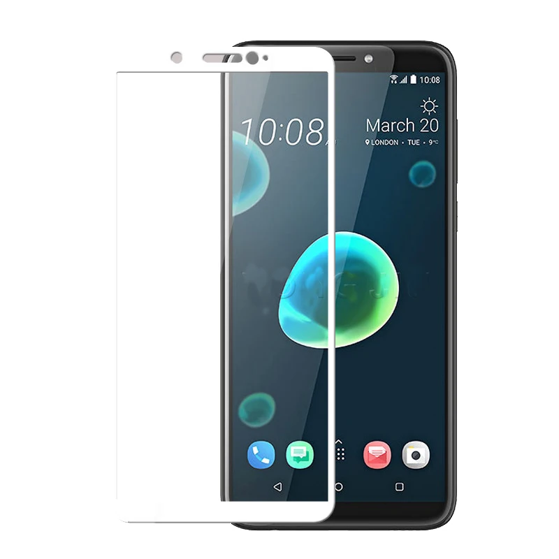 Полноэкранная Защитная пленка для HTC Desire 12 Plus закаленное стекло 9H U12 U11|Защитные