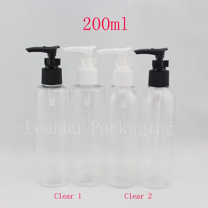 200ml Bathroom Shower Soap Empty Bottle,200cc Plastic Bottles With Bayonet Pump,Cosmetics Packaging Containers Lotion Pump