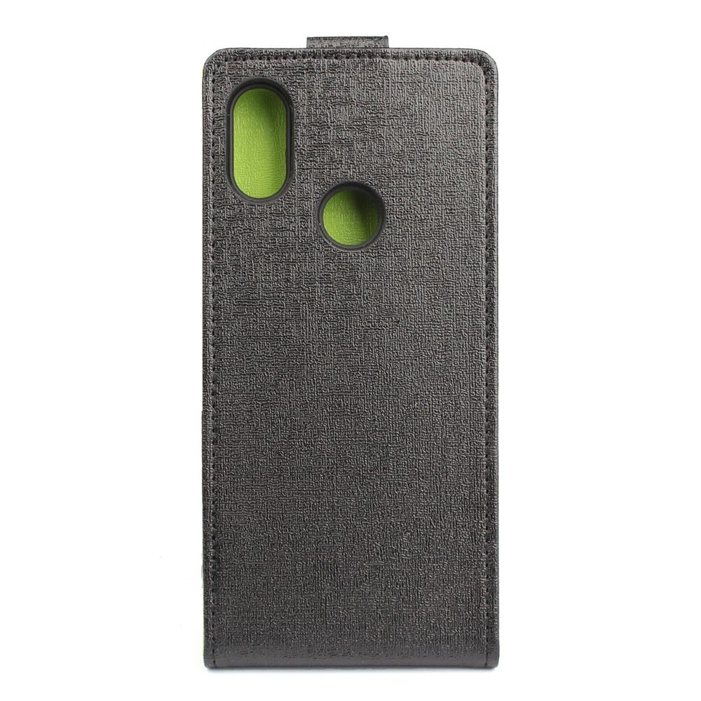 Контрастный Вертикальный флип pu кожаный костюм для Xiaomi Mi 8 SE стильный