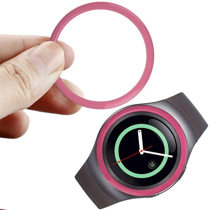 Gear S2 ремешок для часов защитные аксессуары для samsung gear S2 Samrt часы модный Цветной силиконовый защитный чехол защитный экран