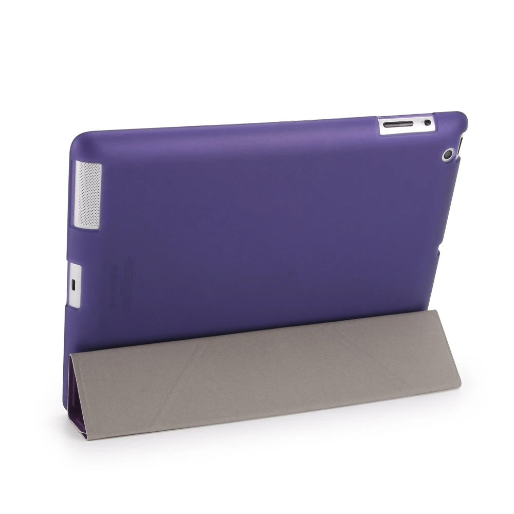 Новый Популярный чехол для Apple ipad 4 3 2 PU кожаный + TPU Мягкий умный | Компьютеры и офис