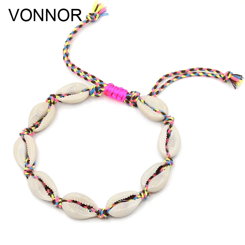 Ножной браслет VONNOR для женщин ювелирное украшение ног Пляжная бижутерия