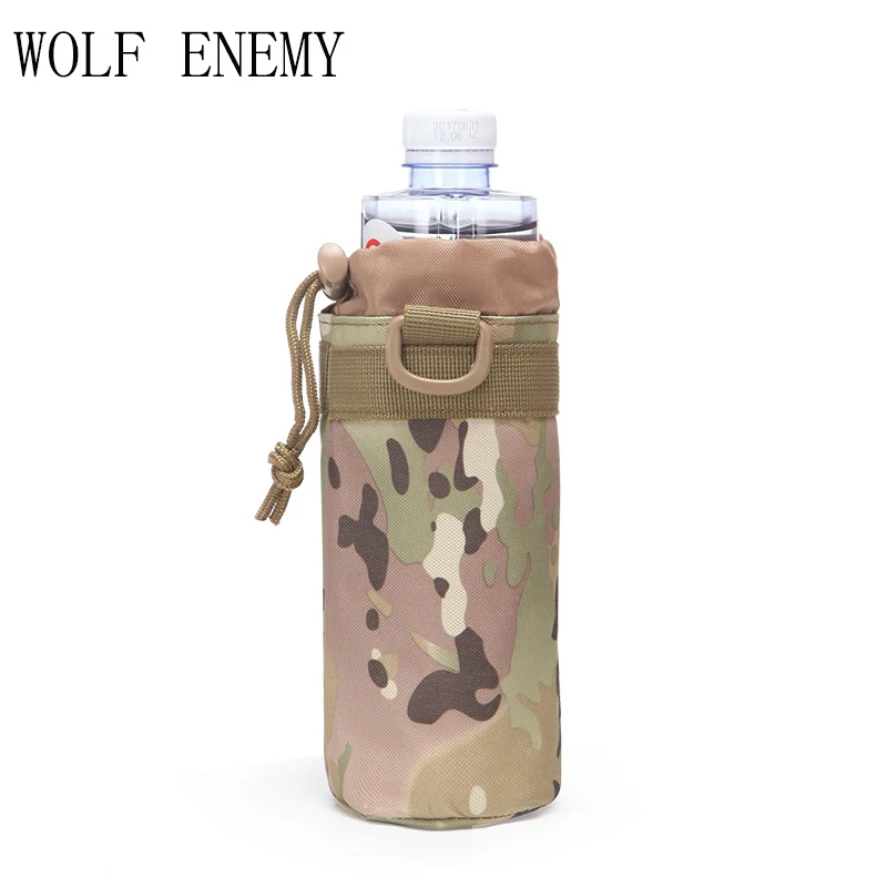 Тактическая Военная система Molle сумка для бутылки воды спорта на открытом