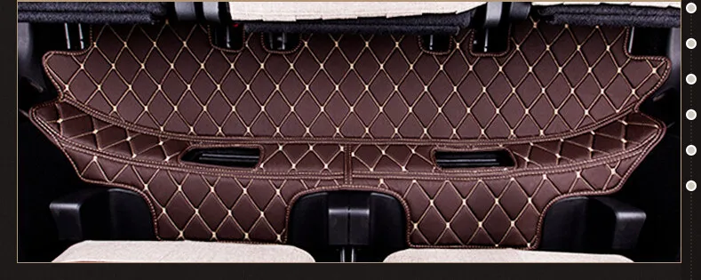 Высокое качество! Пользовательские специальные коврики для Mazda CX-9-2007 7 мест водонепроницаемые прочные ковры для CX9