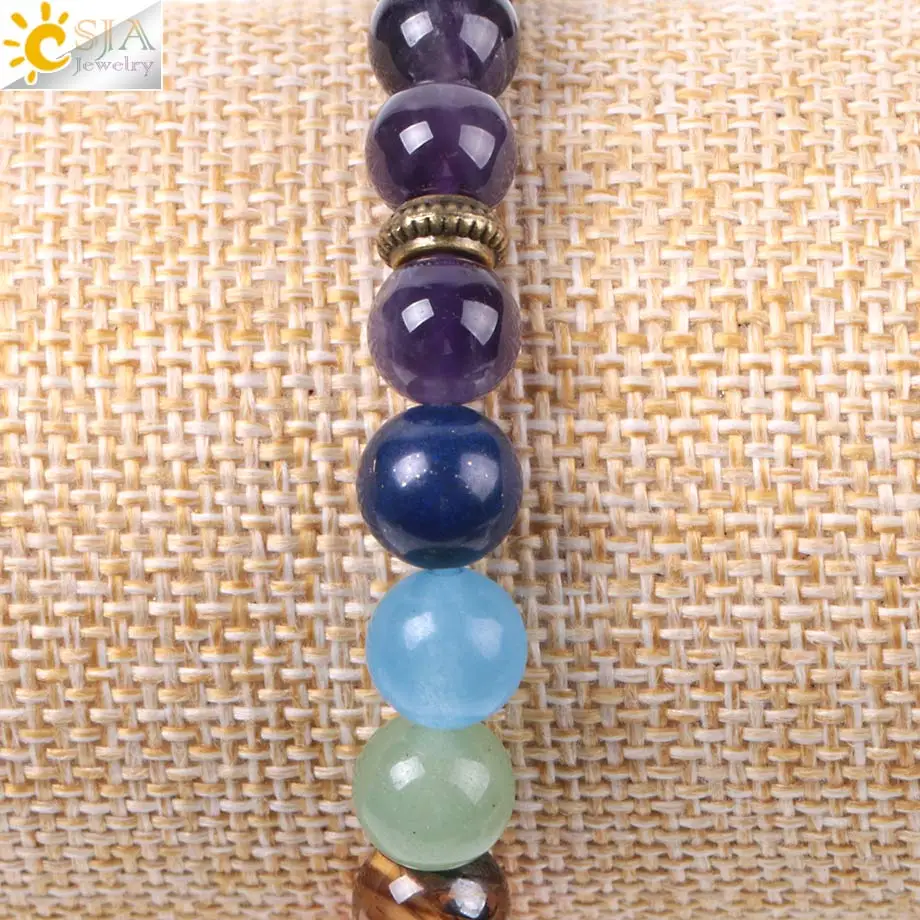 браслет из натур камней Браслеты с натуральным драгоценным камнем фиолетовые