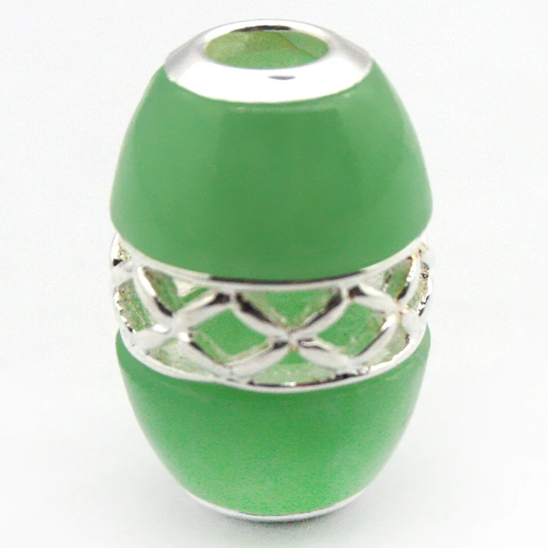 

NATURAL GREEN jade 925 SILVER LUCKY RICH PENDANT 18X13MM