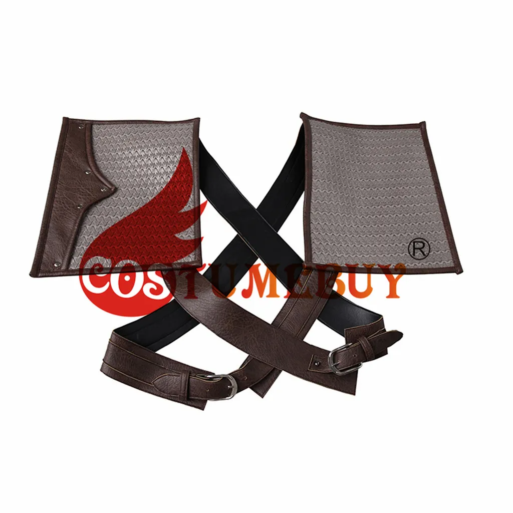 CostumeBuy игра Дикая Охота гералт ривии костюм для взрослых в средневековом стиле мужской Рыцарь Haloween костюм L920