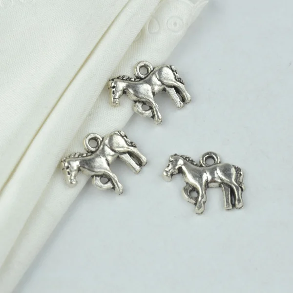 Винтажная Подвеска из тибетского серебра 25 шт. подвески цинкового сплава для