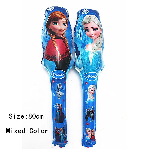 Baby Classic toys Princess Balloon Clappers Anna Elsa Cartoon Palillos globos 1st Birthday Decorations Air Balloons | Игрушки и хобби