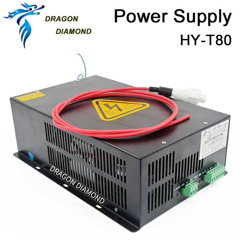DRAGON DIAMOND 80 Вт CO2 лазерный источник питания гравер для лазерной гравировки станок