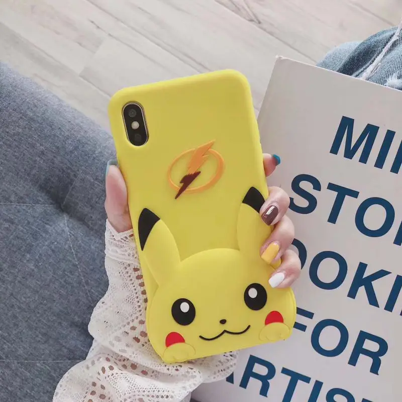 Чехол для телефона EPENA для iphone 11 pro XR XS Max 7 8 plus 6 6S Plus, супер милый 3D мультяшный мягкий чехол для iphone X - Цвет: 07