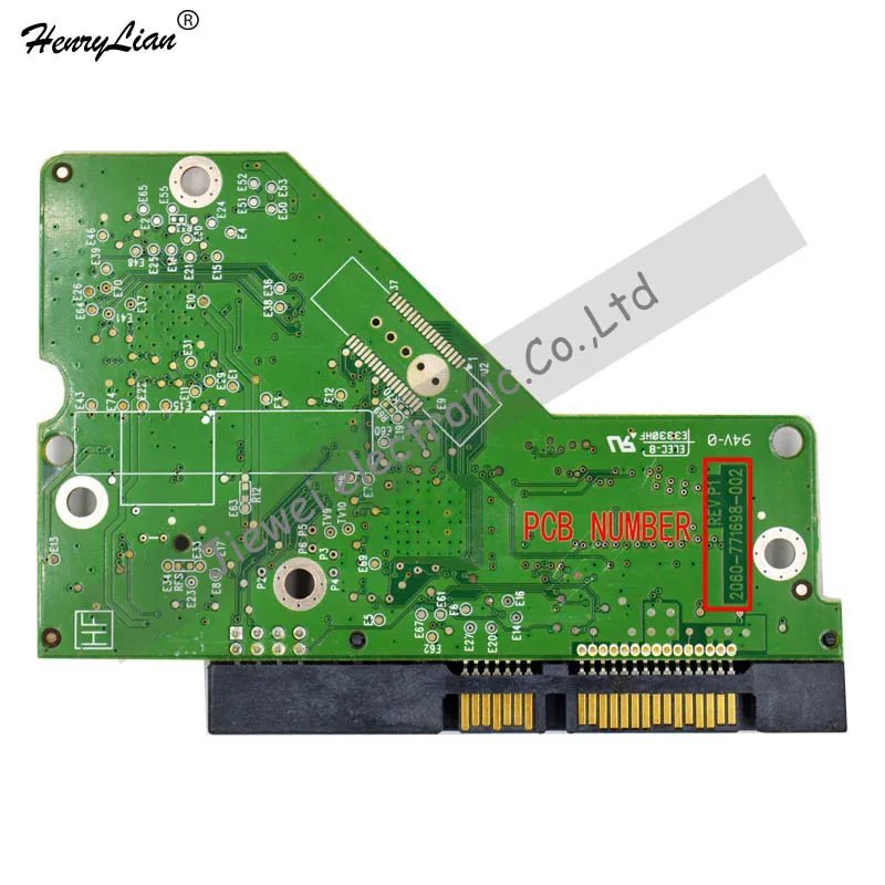 HDD PCB для/логическая плата/номер платы: 2060-771698-002 REV A 2060-771698-REV P1 | Компьютеры и офис
