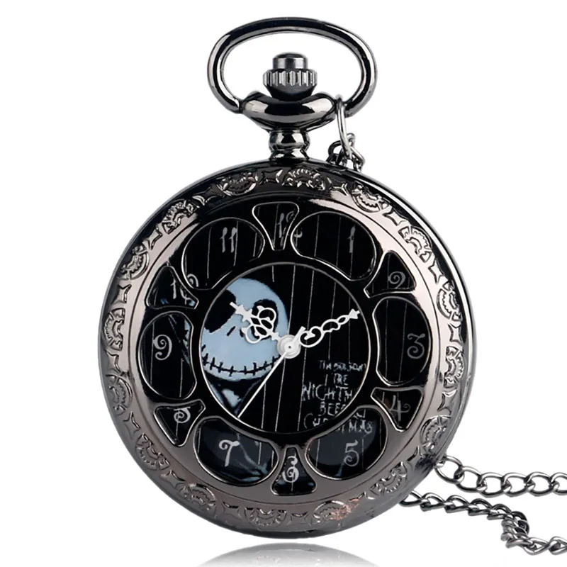 Bronze Fashion Cool Theme Chain Quartz Men Children Women Modern Fob Pocket Watch | Наручные часы