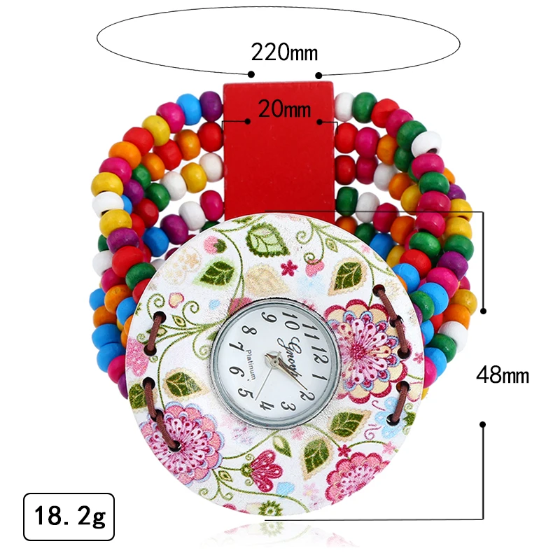 Часы наручные в этническом стиле модные пляжные ассортименте с браслетом из