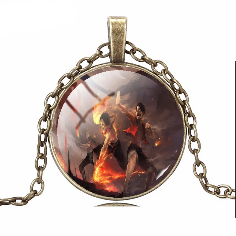 Для поделок цельный ожерелье мультфильм фанаты аксессуары 3D ожерелья и