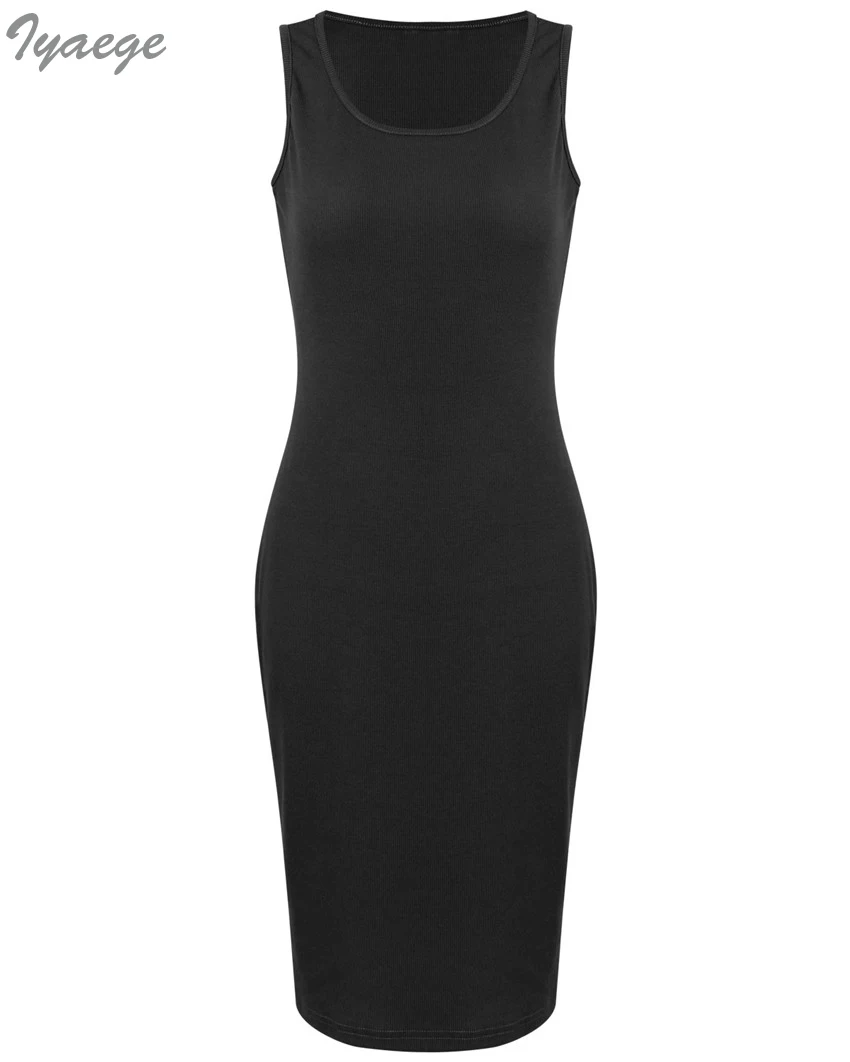 Летнее платье черное женское длинное трикотажное однотонное винтажное