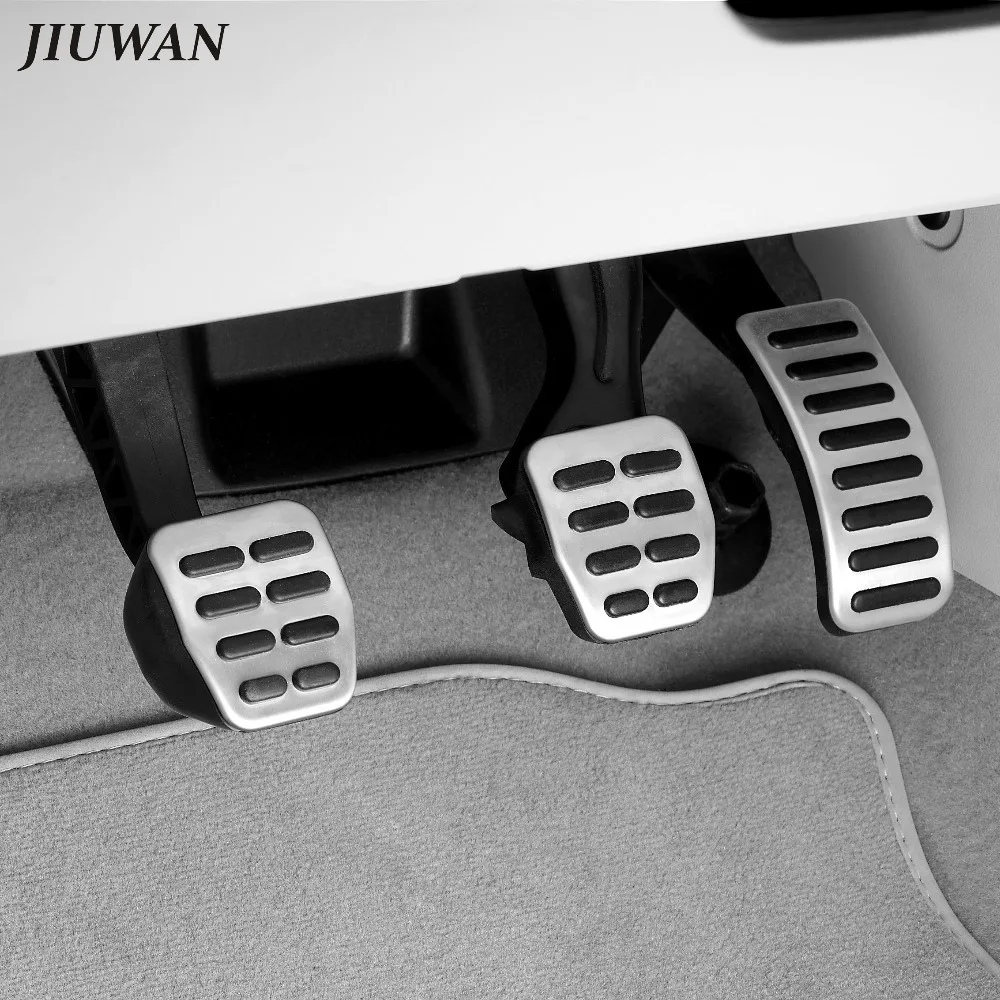 JIUWAN 1 комплект Автомобильный Стайлинг нержавеющая сталь топливная педаль газа