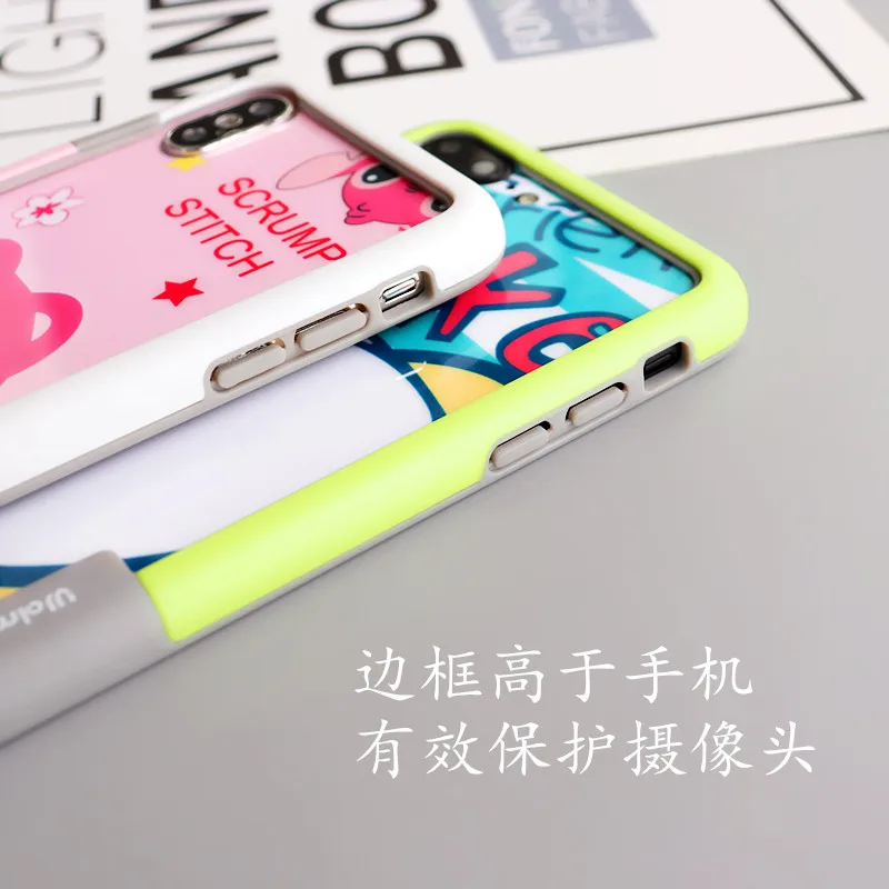 Для iPhone XS max/XR противоударный бампер и задняя Передняя стежка закаленное стекло экран пленка для iPhone 7 8 Plus 6 6 S 3D держатель