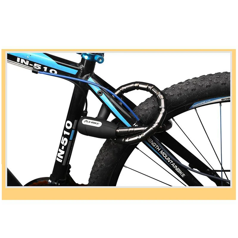 INBIKE велосипедный замок анти thelf запасных Запчасти для велосипедов аксессуары Cable