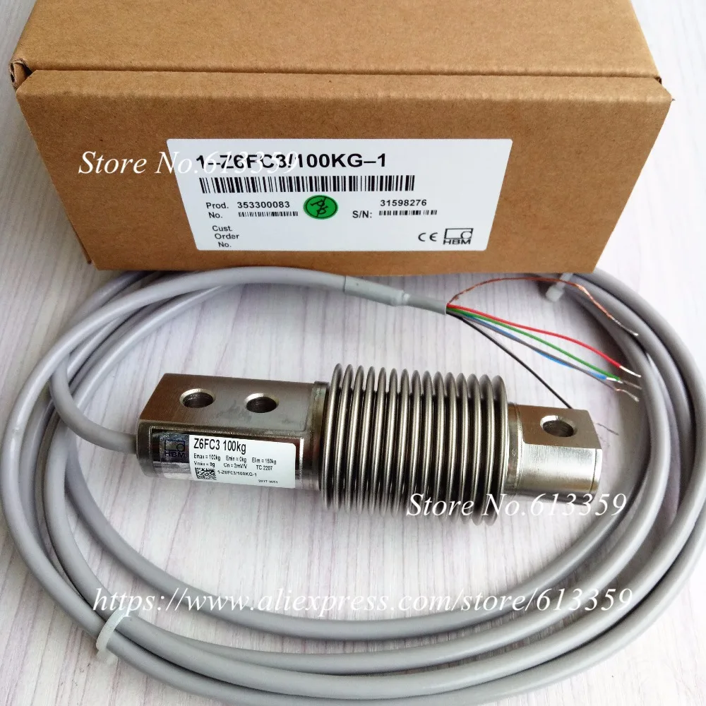 Новые и оригинальные датчики веса грузоподъемностью 100 кг HBM Z6FC3 | Электронные