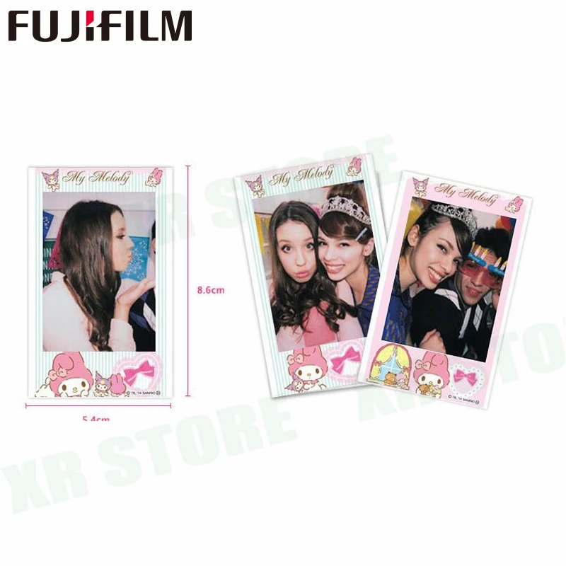 Fujifilm Instax Mini 8 9 пленка My Melody Fuji мгновенная фотобумага 10 листов для 70 7 s 50 s 50i 90 25 Share SP-1 2 Lomo camera