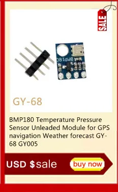 GY-521 MPU-6050 MPU6050 3 оси аналоговые датчики гироскопа+ 3 оси акселерометр модуль для Arduino с контактами 3-5 в DC GY001