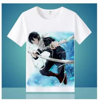 9 Высокая-Q Мужская Аниме Cos Noragami Йато Ики Hiyori Yukine Nora Повседневное Футболка Топ - Цвет: 9