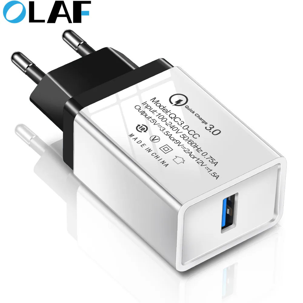 OLAF EU вилка зарядное устройство для мобильного телефона путешествий USB адаптер