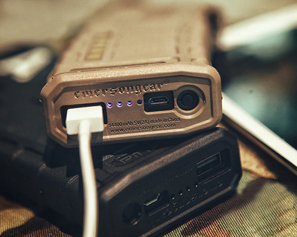 Emerson gear Журнал Стиль Powerbank чехол Emerson без батареи Интеллектуальный портативный Поставщик Открытый Охота Туризм аварийное снаряжение