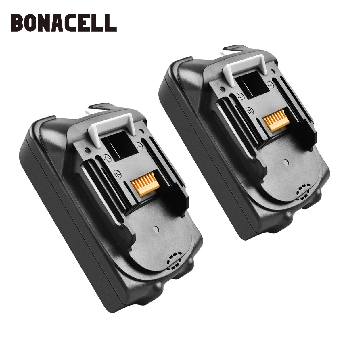 Bonacell для Makita BL1830 18V 2000 мА/ч, Мощность набор батарея замена BL1815 BL1840 LXT400 194204-5 194205-3 194309-1 L30 - Цвет: 2 PACK