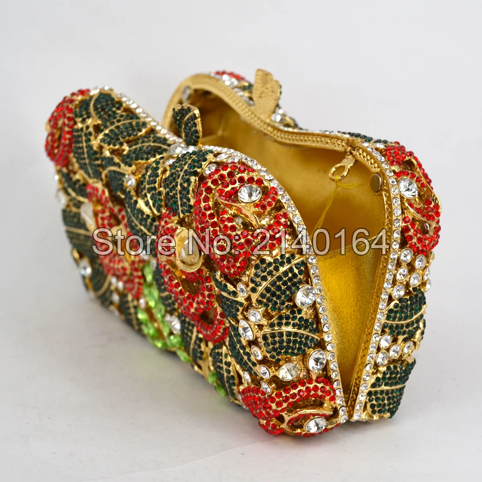 Сумка-клатч для свадьбы красивая разноцветная ручная работа Жесткий Чехол