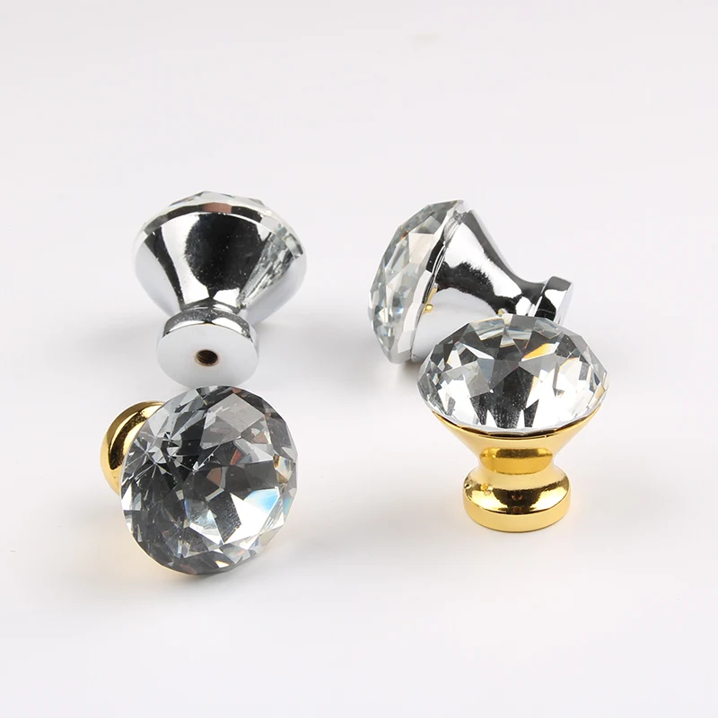 Горячая продажа золото/серебро ручка 10 шт Кристальное стекло чистая шкафа