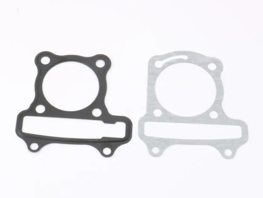 Cylinder Gasket 105cc большого диаметра высокая производительность комплект и УФ-фильтр 52 мм с поршневой комплект и прокладка цилиндра для GY6 50cc 139QMB 139QMA 4-тактный скутер - Цвет: Cylinder Gasket