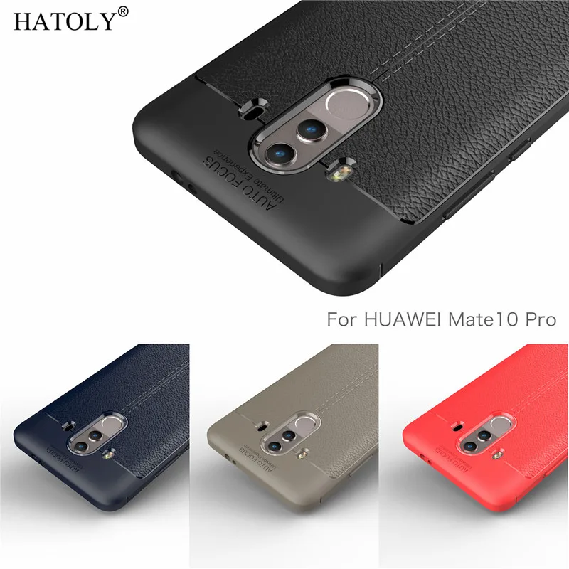 Hatoly чехол для huawei Коврики 10 Pro с узором из искусственной кожи грязно стойкий