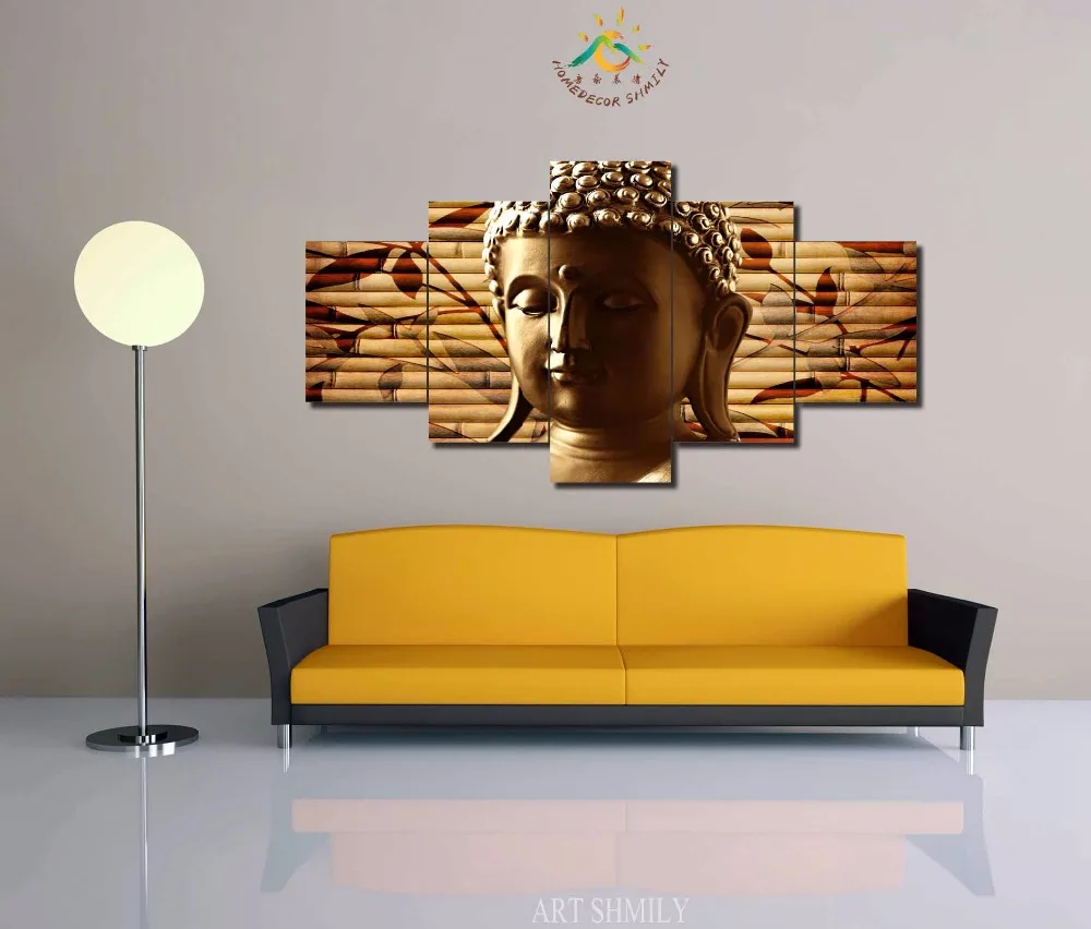 3 4 5 шт. Wall Art Холст Картина Религия Будды Настенная живопись на холсте HD Печать