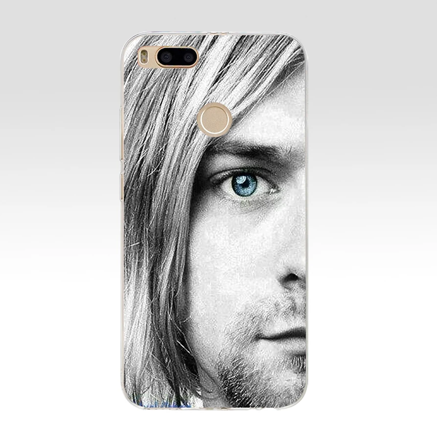 228AQ Nirvana Kurt Cobain Silicone Soft Tpu Cover phone Case for xiaomi redmi 4a 6a 4x note 5a pro mi a1 | Мобильные телефоны и