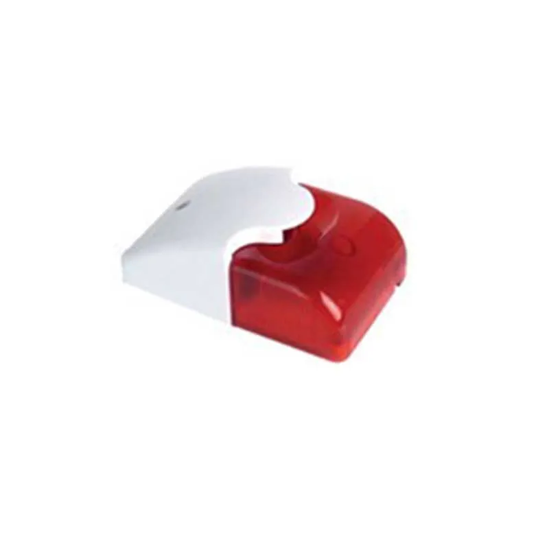 Проводная Стробоскопическая сирена 9VDC звуковая сигнализация мигающий красный