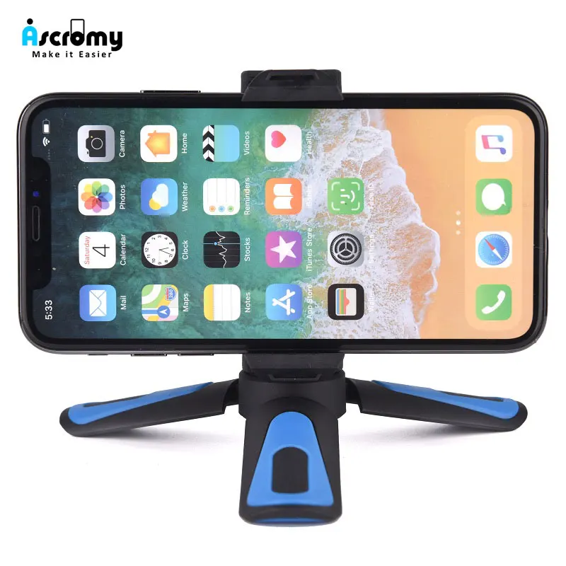 Мини штатив монопод для мобильного телефона Ascromy Xiaomi Redmi Note 7 Huawei P30 Pro Mate 20 iPhone X XR XS