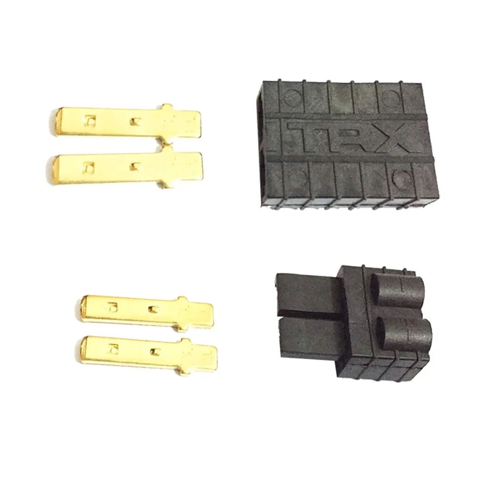 

3 Pairs Traxxas TRX Male Female Plug Connector for RC ESC Car LIPO Battery Motor FPV