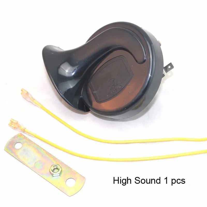 1 Pcs 12V High Sound OHANEE громкий автомобильный клаксон рожок 12v 24V Автомобильный Стайлинг Запчасти для Vespa громкость 110db Водонепроницаемый с тефлоновым покрытием автомобильный гудок - Цвет: 1 Pcs 12V High Sound