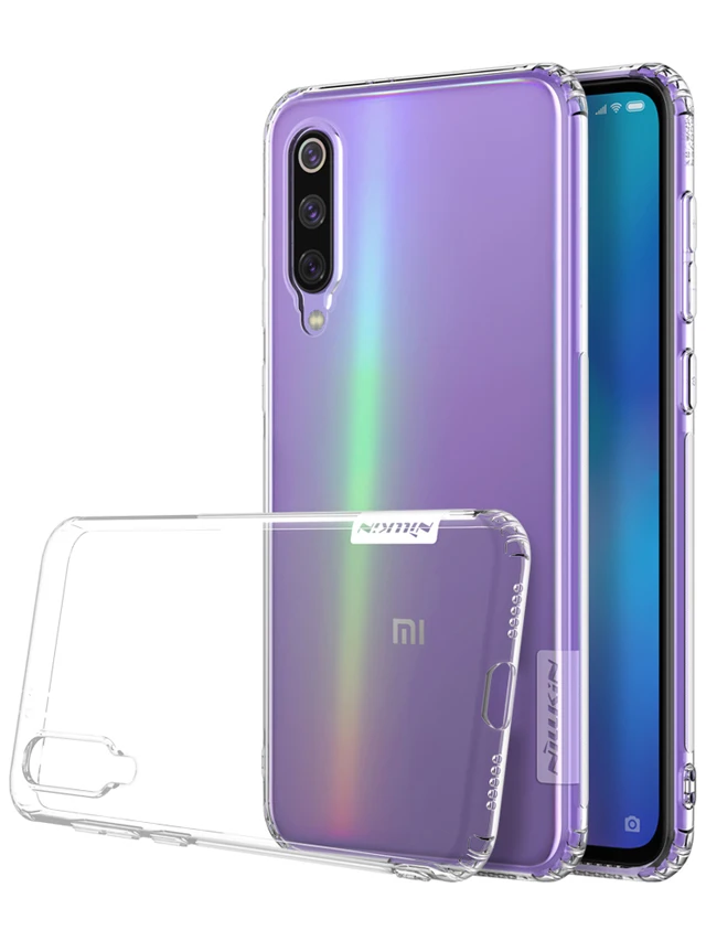 Xiaomi mi 9 SE NILLKIN Nature TPU Fundas чехол для Xiaomi mi 9 SE мягкая прозрачная Противоударная Силиконовая задняя крышка mi 9 SE - Цвет: Прозрачный