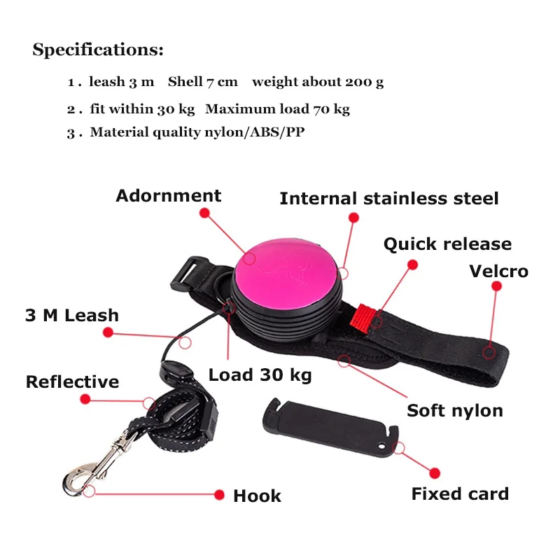 Новое поступление выдвижные поводки для собак маленьких средних и больших