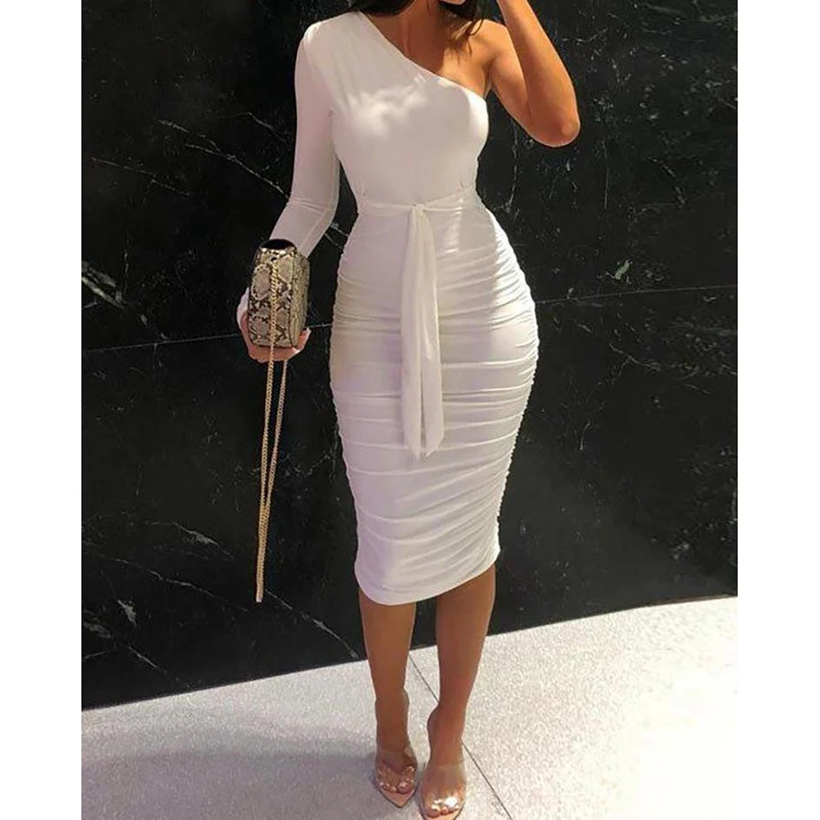 Женское вечернее платье LoneLinecc2019 сексуальное однотонное на бретельках|Женские