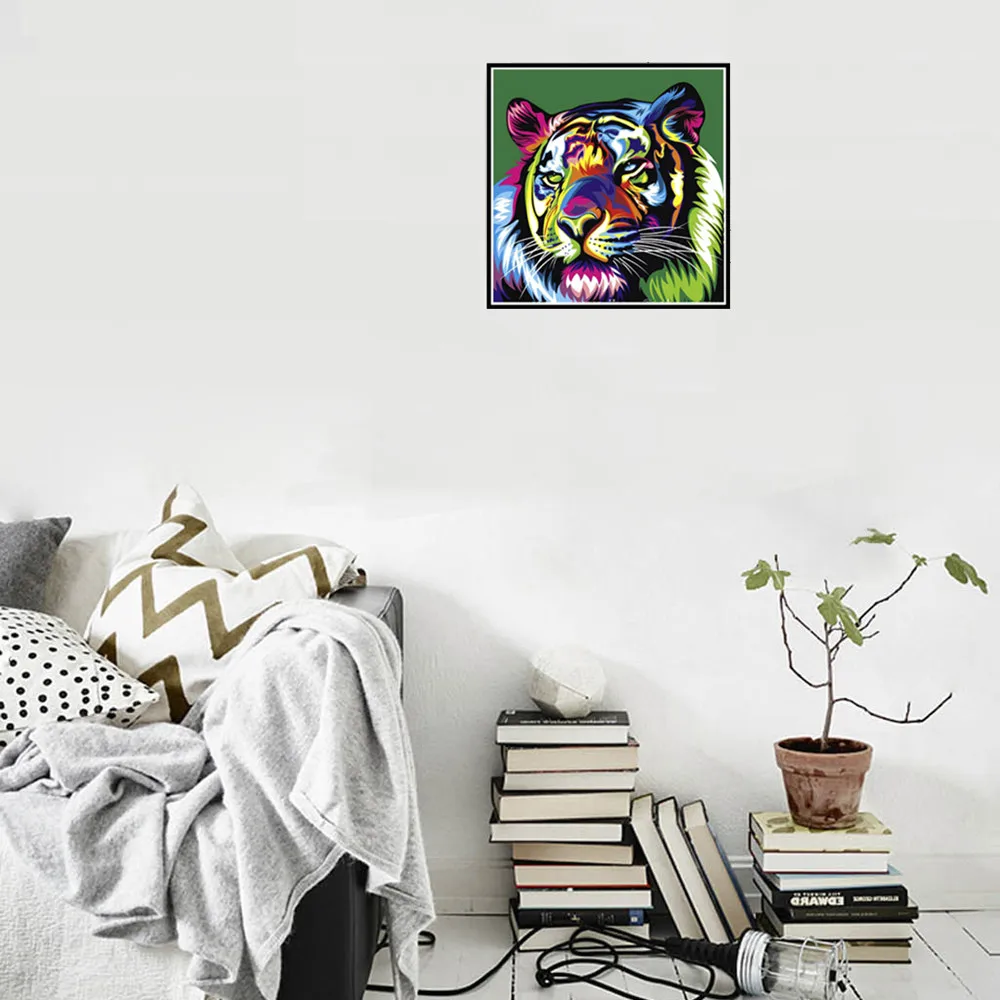 5D Diamond cross stitch DIY home decoration Painting magic animal art diamond paste | Дом и сад
