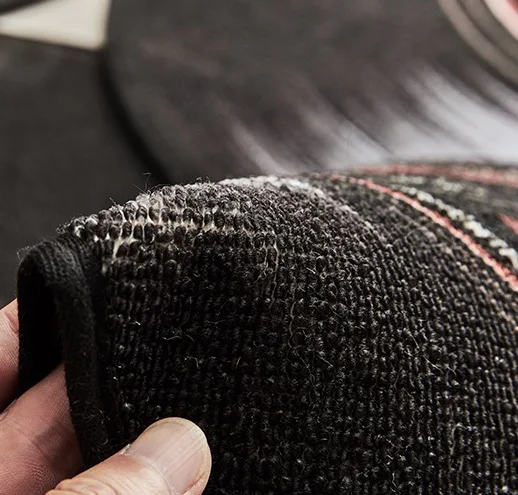 Круглый креативный Ретро черный Коврик для двери коврик прихожей компьютерный