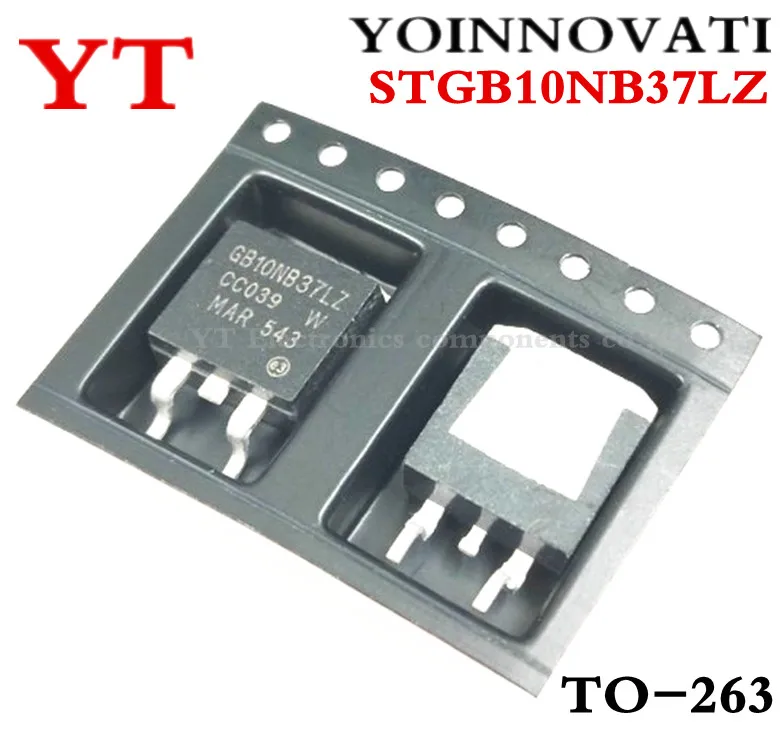 20 шт./лот STGB10NB37LZ GB10NB37LZ 440V 20A 125W D2PAK IC лучшего качества. | Электронные компоненты и